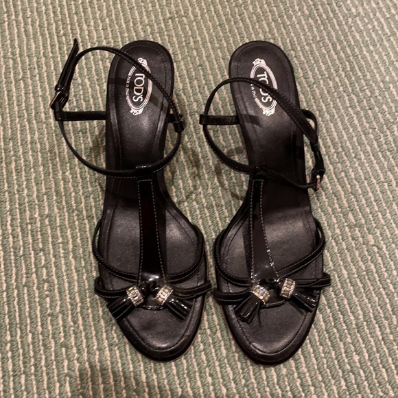 Tod’s black heel sandals - Picture 1 of 16